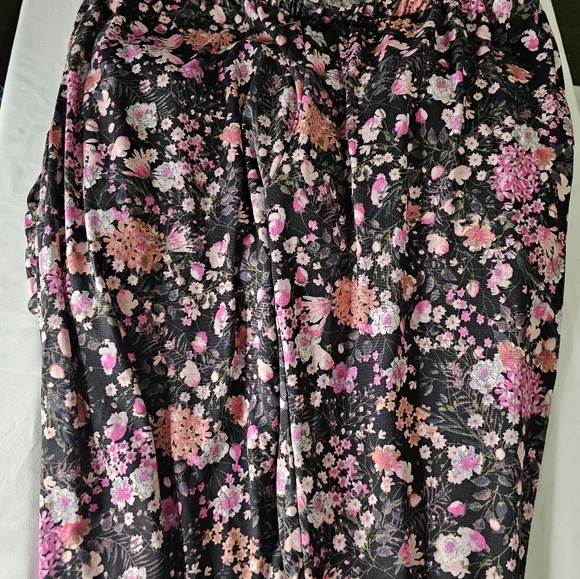 Jessica Simpson Floral Pajama Set Large - Picture 3 of 7